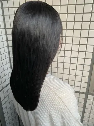 セミロング カラー パーマ Bianca 代表 硲 貴亮【東武練馬】のヘアスタイル