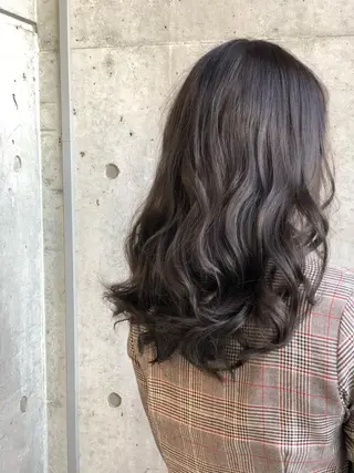 ロング カラー 大栗 佑也  髪質改善のヘアスタイル