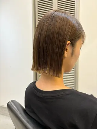 ショート カラー レイヤー/大人メンズ パーマ🌀 平島拓也のヘアスタイル