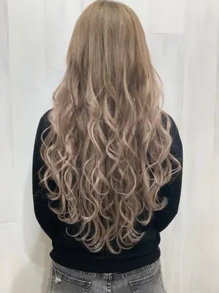 ロング 松永 夏のヘアスタイル