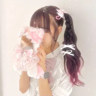 ロング 🎀ささき そな🎀 カットモデル/ヘアメのヘアスタイル