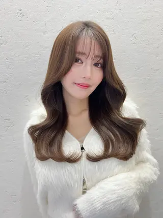 ロング カラー 韓国ヘア×髪質改善 /yoshikaのヘアスタイル