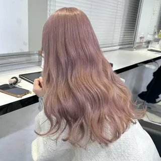 セミロング カラー 🩰透明感カラー♡ UTA🩰のヘアスタイル
