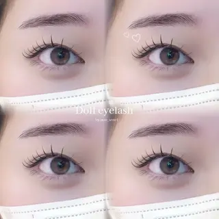 マツエク・マツパ eye＋nano所属・韓国風束感まつ毛🩵 Nozomiの眉毛・アイブロウイメージ