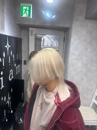 カラー ギャル/ハイトーン 特化/ルイヤのヘアスタイル