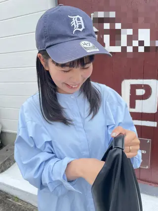 ミディアム Joule 菜穂のヘアスタイル