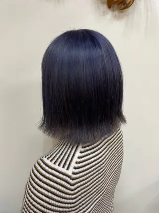 ミディアム カラー 韓国ヘア 🤍中西麻友🤍のヘアスタイル