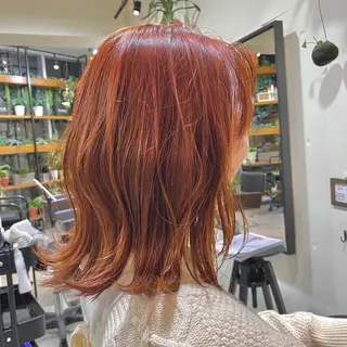 ミディアム カラー ヘアアレンジ 【ダメージレス施術】 【透明感】北村 拓也のヘアスタイル