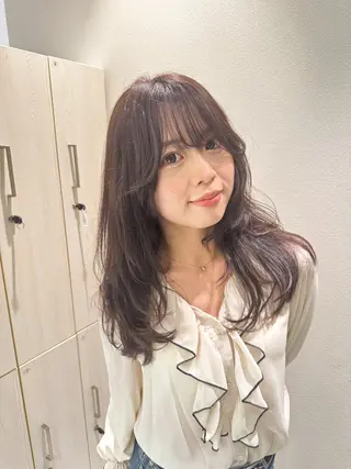 セミロング カラー ✂️似合わせの魔術師 石田一樹✂️のヘアスタイル