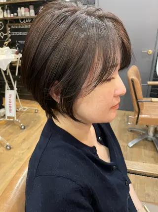 ショート 大人可愛い🧸 艶髪✨かおるのヘアスタイル