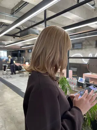 ミディアム カラー 小木曽智美 /ボブ/ショートのヘアスタイル