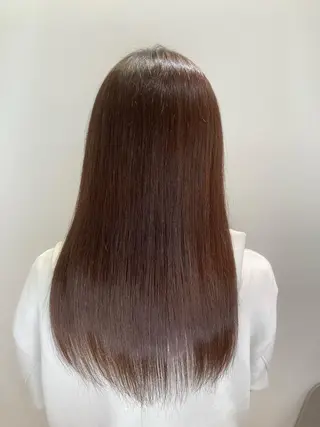 ロング 髪質改善/艶カラー 縮毛矯正/みほのヘアスタイル