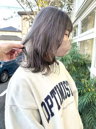 ミディアム 大橋 聖哉のヘアスタイル
