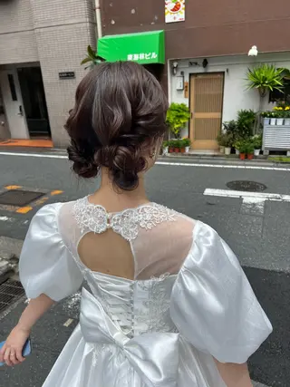 ロング ヘアメイク美容師 ayanoのヘアスタイル