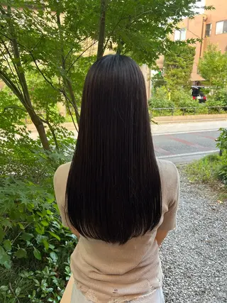 ロング 空 龍之介　　カラー 特化/レイヤーカットのヘアスタイル