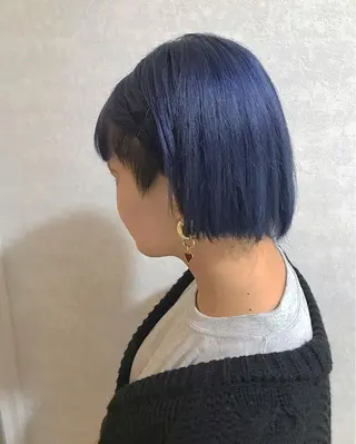 ショート 🧡色落ちまで2度綺 麗なカラー🧡ヨシキのヘアスタイル