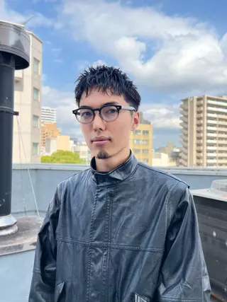 ショート メンズ UMM daichi メンズパーマのヘアスタイル
