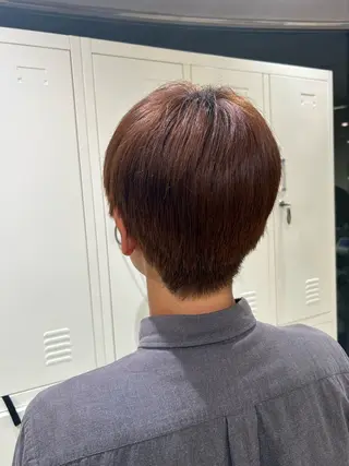 メンズ 横浜カラー/ブリーチ SAKI💫のヘアスタイル