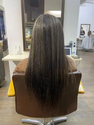 ロング カラー 🎀艶ブリーチカラー 🎀Fan.🎀秋山のヘアスタイル