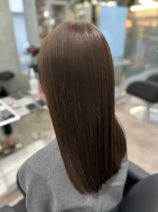 ロング カラー 代表 中島貴志のヘアスタイル