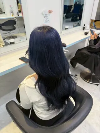 ロング カラー 髙𠩤 やよいのヘアスタイル