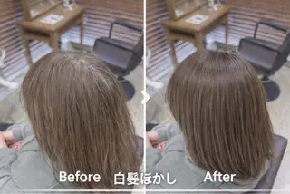 classic所属・髪質改善個室サロン' 縮毛矯正・艶カラーのヘアスタイル