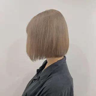 ショート カラー マンツーマン女性 美容師 奏のヘアスタイル