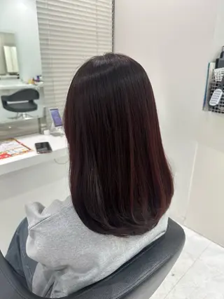 セミロング カラー 🐺韓国風メンズ特化 あさひ🐺のヘアスタイル