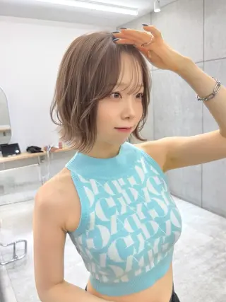 ショート ゆい 似合わせカットのヘアスタイル