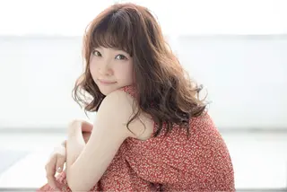セミロング カラー 小野 和摩のヘアスタイル