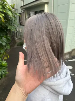 カラー ダブルスキルエクステ /羽エクステ白石宇由のヘアスタイル