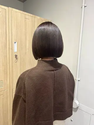 カラー レイヤーカット🍏 オリーブ/ののかのヘアスタイル
