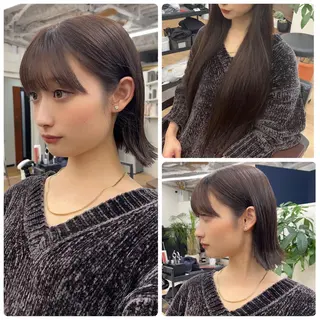 ショート カラー パーマ ヘアアレンジ メンズ キッズ ネイル マツエク・マツパ アイブロウ 渋谷レイヤーカット❌ 縮毛矯正専門/武田涼のヘアスタイル