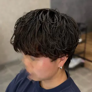 パーマ メンズ  楓🍁COQU ✂︎men's限定のヘアスタイル