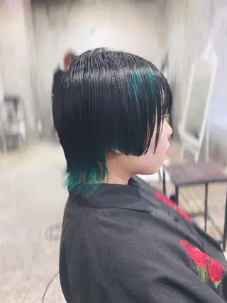 ショート カラー hair deep /田口貴也のヘアスタイル