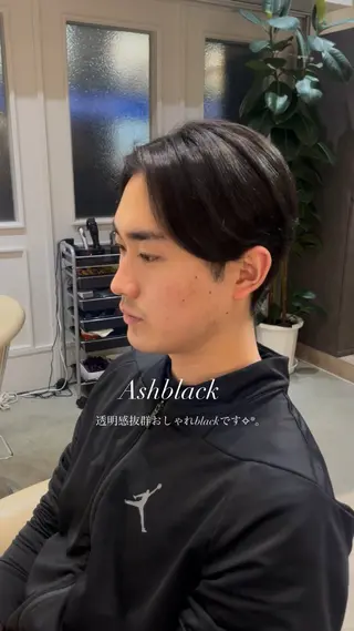 カラー londnaitre 乙川友杏のヘアスタイル