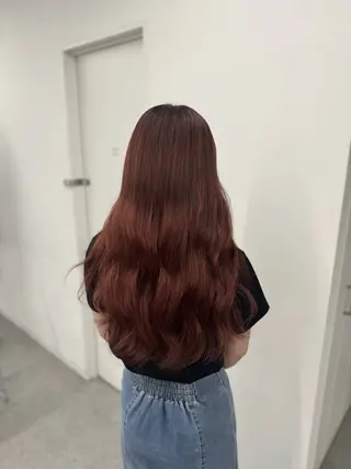 ロング カラー 🐭 MIKITO🐭のヘアスタイル