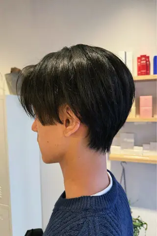 ショート メンズ 藤崎百道メンズカット Zina/森井唯央のヘアスタイル