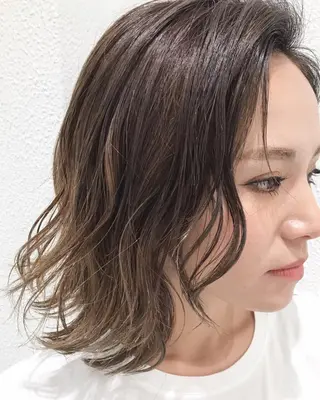 ショート カラー 当日予約🆗✂︎ ウエモト　タクのヘアスタイル