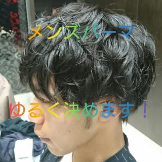 メンズ パーマ ☆ shotaのヘアスタイル