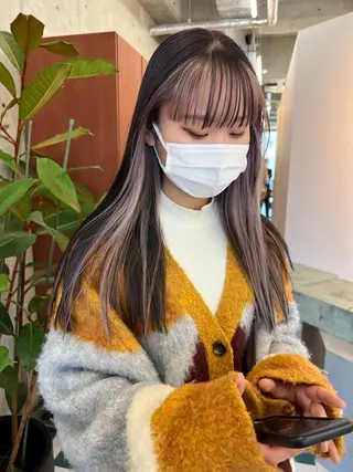 ロング カラー MIKU★デザイン/ 透明感カラー/ボブのヘアスタイル