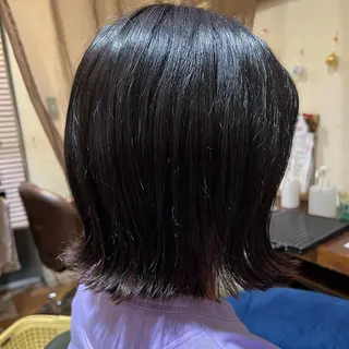 ミディアム chakura めいのヘアスタイル