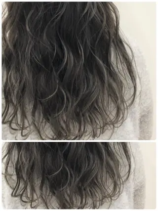 セミロング 白井 秀太郎のヘアスタイル