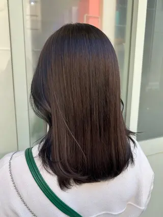 セミロング 宮地 和のヘアスタイル