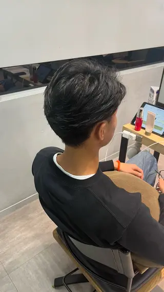 メンズ メンズカット パーマ飯野友喜のヘアスタイル