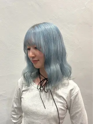 カラー 聖羅/ワンホンヘア /艶カラーのヘアスタイル
