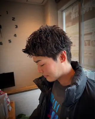 メンズ 吉田 剛のヘアスタイル