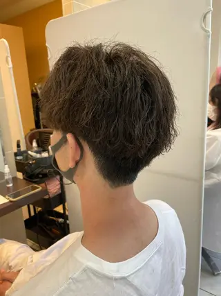 パーマ メンズ 千葉 香奈のヘアスタイル