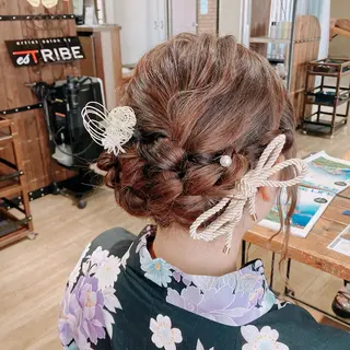 セミロング estribe みつかのヘアスタイル