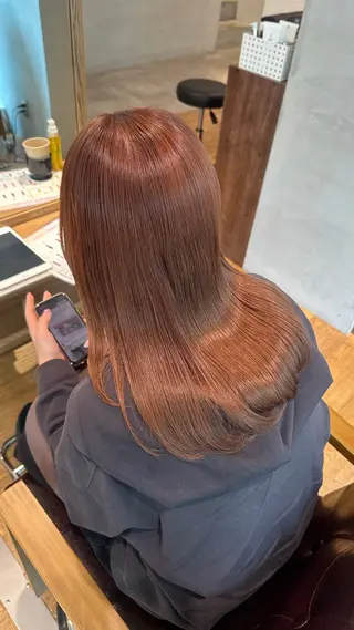 セミロング 後藤 梨乃のヘアスタイル